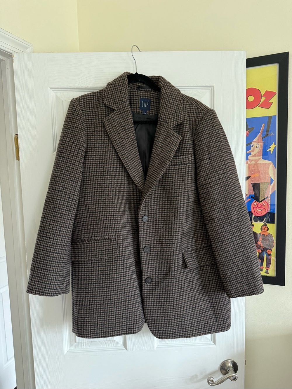 GAP Women’s Brown Houndstooth Sport Coat